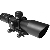 Aim Sports 2.5-10X40 DUAL-ILLUMINATED SCOPE w/ CUT SUNSHADE / BDC / PICATINNY MOUNT / MIL-DOT RETICLE