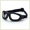 Crossfire Elastic goggle, clear anti-fog lens, soft touch frame