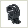 Leapers Max Strength Picatinny Rings: 2PCs, 30mm Diam, Medium Profile, Compact