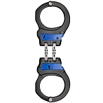 ASP Blue Line Plus Cuffs, Hinge (Aluminum Bow)